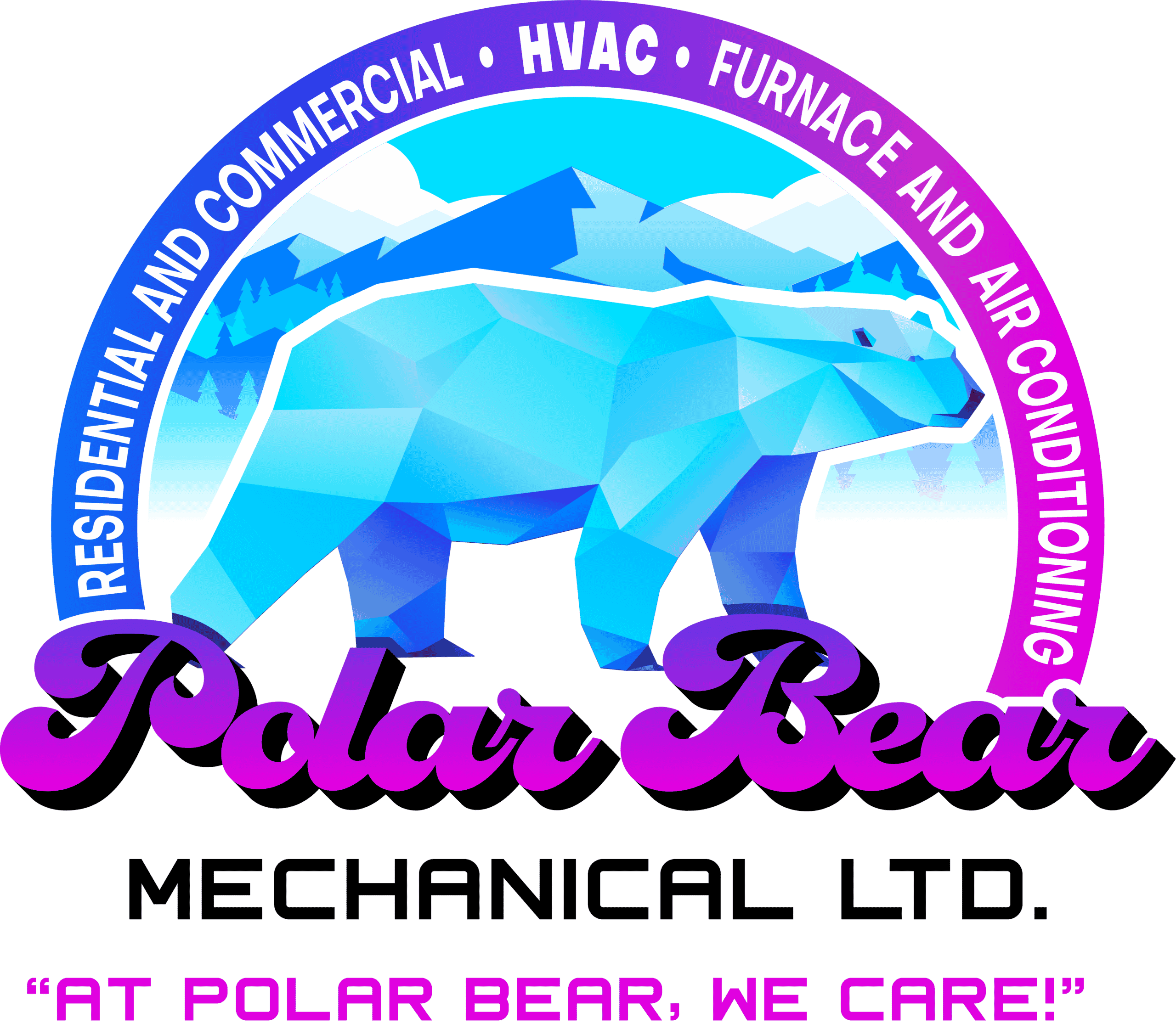 Polar Bear Mechanical Logo